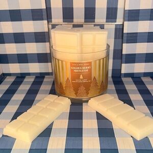 Bath and body works Candle Golden Berry Mistletoe Wax Melts